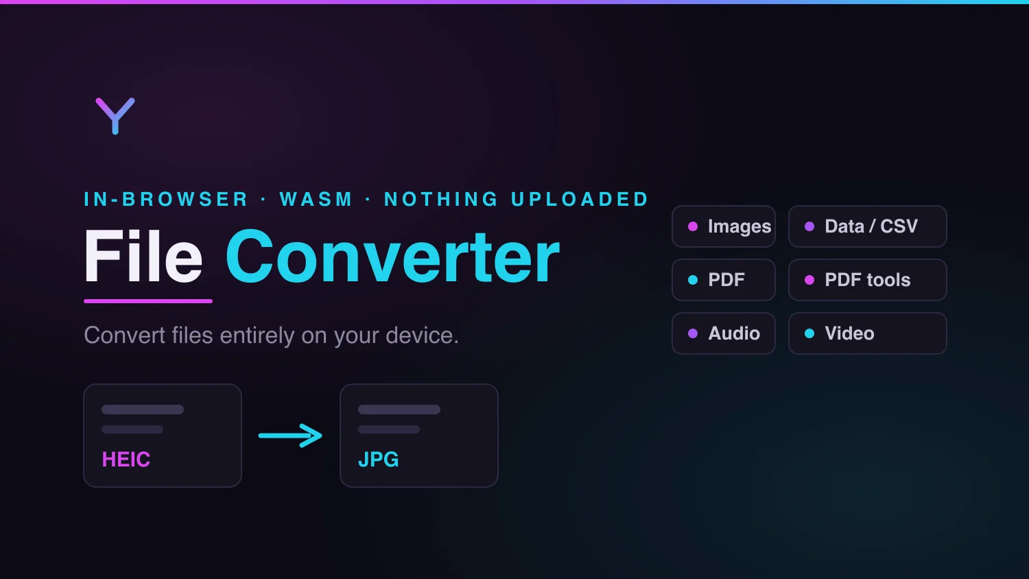 Building a file converter that never uploads your files